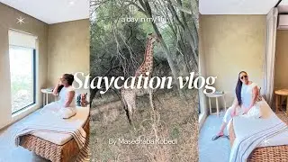 TRAVEL VLOG: StayCation at Cradle boutique Hotel with my husband | South African YouTuber 