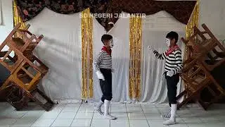FLS3N 2025 | SD NEGERI JALANTIR | PANTOMIM | ELZACKY DAN REGGA | 7 Kebiasaan anak Indonesia Hebat