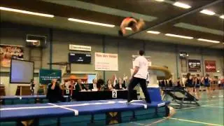 NK Finale Groepsspringen 2014 DVV Minitrampoline