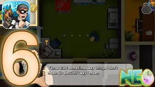 Robbery Bob: Gameplay Walkthrough Part 6 - Downtown Level 8-10! (iOS, Android)