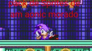 Pack de Sprites de am sonic morado