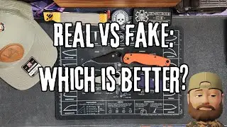 Настоящий Spyderco против подделки Temu. Что лучше?