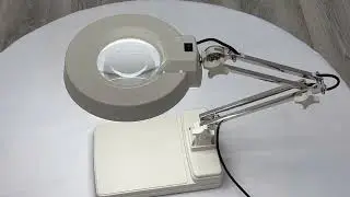 140058 15x Benchtop Magnifier Lamp