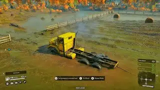 SnowRunner Car Pull Winch | Snow Runner Gameplay