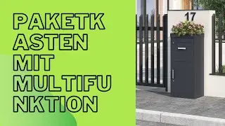 Multifunktionaler Paketkasten: Kann sowohl Post als auch Pakete empfangen#hongmao #m&uuml;lltonnenbox