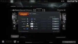 [Live] Secret vs Nigma | English Cast | Tiebreaker EPIC League Division 1 2020