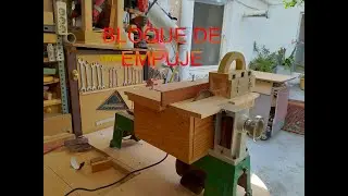 DIY-Trabajos en madera: BLOQUE DE EMPUJE PARA LA SIERRA DE MESA