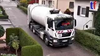 MAN Faun Rotopress Garbage Truck / Müllwagen, Germany, 2015.