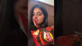 Is It Spicy Enough for Me Challenge| New Lays Sizzling Hot Spicy 🌶 🥵 | Chahat Anand| #shorts