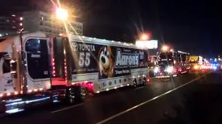 2012 NASCAR Hauler Parade Bristol Motor Speedway.
