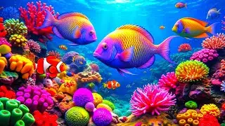 The Best 4K Aquarium – Soothing Jellyfish & Reef Fish with Sleep Music for Deep Relaxation