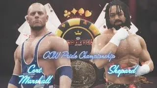 OCW WRESTLUTION 14 - [Pride Title] Cort Marshall vs Shepard (w/commentary)
