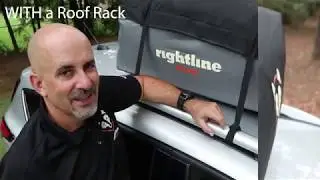 Rightline Gear Attach a Car Top Carrier WITH a Roof Rack