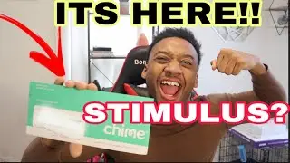 It finally came in the mail chime BANK..STIMULUS CHECK? METAL CREDIT BUILDER CARD?