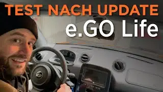 e.GO Life – Neue Testfahrt nach Software-Update (Feb 2020)