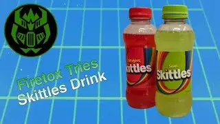 Firetox Tries: Skittles Drink #skittles #drink #reaction