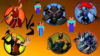 НУБЫ НА ПРИВРАТНИКЕ И БОССЫ-ЧИТЕРЫ НА 4 ЯРУСЕ | SHADOW FIGHT 2
