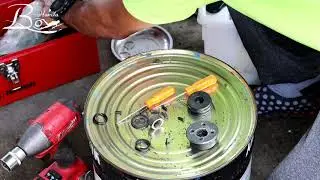 تغيير صوف هيدروليك الرفع ياماها 115 تو ستروك