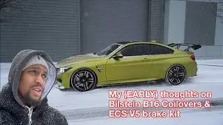Bilstein B16 coilovers and ECS V5 brake kit for my BMW F82 M4 - Part 3/3 - Review