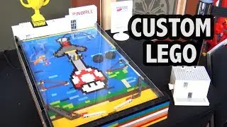 Functional LEGO Pinball Machine | Brickvention 2019