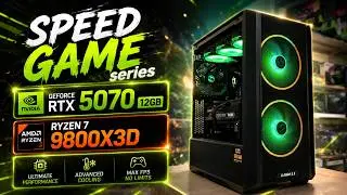 SPEED GAME RYZEN X 5070 Titanium Гейм компютър