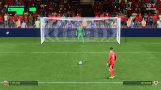 Wales vs Norway - Penalties - EA FC 24 Gameplay Simulation [4K 60FPS]
