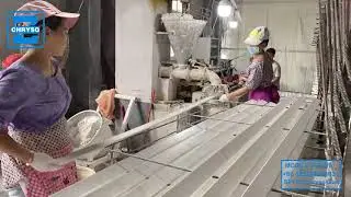 Wood moulding gesso plaster putty coating extruder machine