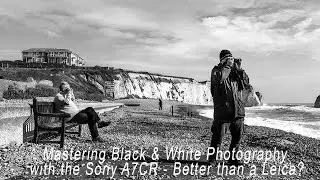 Mastering Black & White Photography with the Sony A7CR | Windy Day at Freshwater Bay