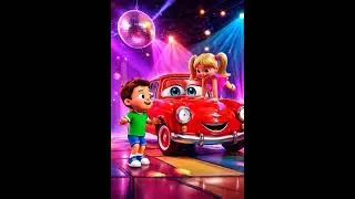 RED DANCING CAR | KIDS FUN #funny #kids #kidslearning