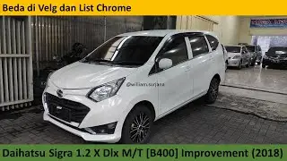Daihatsu Sigra 1.2 X Deluxe M/T [B400] Improvement (2018) review - Indonesia