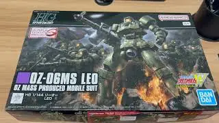 [Hobby]  OZ-06MS LEO (HG) Gundam Wing