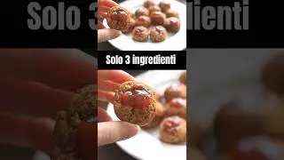 BISCOTTI MAGICI solo 3 ingredienti SENZA ZUCCHERO  SENZA BURRO SENZA UOVA SENZA GLUTINE