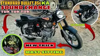 Aaj Bullet ka Sound Hi Badal Dala Hamne | #Soundchange #Soundremove #Bulletbs4 #Viralvlog #Ytvirals