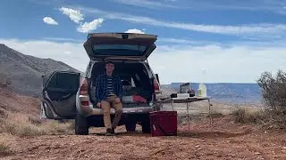 First Time Solo Car Camping In My 4Runner!