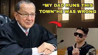 Judge Frank Caprio Forces a Police Chief to Choose Between His Son and Justice