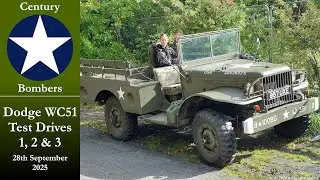 Dodge WC51 Weapon Carrier Test Drives Following Engine & Cooling System Work
