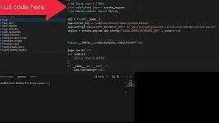 Week 25- Lesson 1 : SQLAlchemy/Python/Flask Planning a Model Based on a form