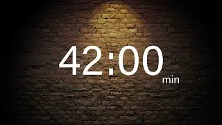 42 min timer #countdown #timer #timerwithalarm #focustime #minutetimer #42mins #42minute