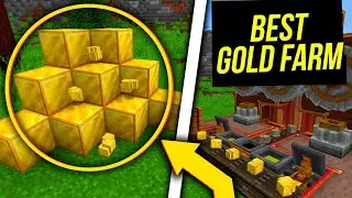 Create mod. BEST GOLD FARM. 1.16.5-1.18.2 (minecraft java edition)
