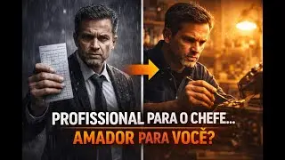 Profissional para o seu patrão e um amador para o seu sonho.