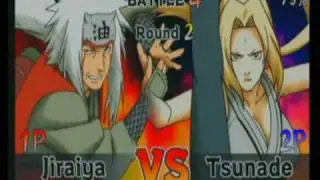 UNH2 Rockman (Jiraiya, Sasuke) vs X-Raded (Kiba, Tsunade)