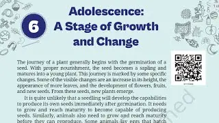 Adolescence: A stage of Growth and Change class 7 science new book chapter 6 complete solution