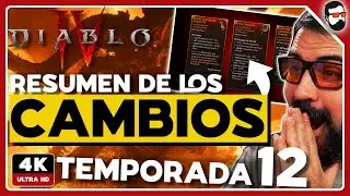 Diablo 4 Temporada 12: TODO lo que llega con el PTR