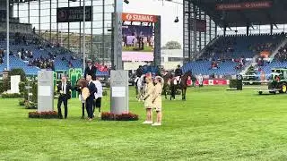 CHIO Aachen Horse BackRiding Competition Awards Ceremony