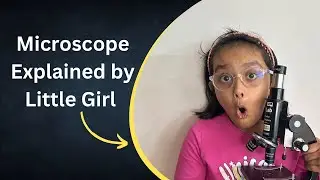 How to Use Microscope/Tia&rsquo;s First GLab Microscope/ Parts of Compound Microscope #science #microscope