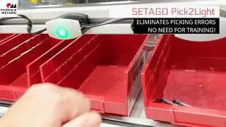 Phoenix Mecano's WORK SMART Workstation with PICK2LIGHT automation software by SETAGO
