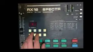 Spectr RX 12 Digital Rhytm Programmer Ultrarare Post-Soviet Drum Machine made in Ukraine