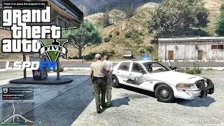 GTA 5 LSPDFR 0.3.1 - EPiSODE 194  - LET'S BE COPS - GRAPESEED PATROL (GTA 5 PC POLICE MODS)