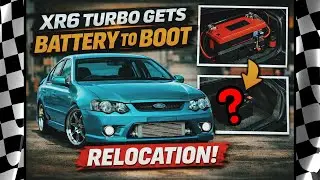 ПЕРЕНОС АККУМУЛЯТОРА НА МОЕМ XR6 TURBO В БАГАЖНИК