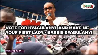 BARBIE KYAGULANYI ADDRESSING THE PEOPLE POWER CROWD AT NATEETE #PROTESTVOTE #barbiekyagulanyi